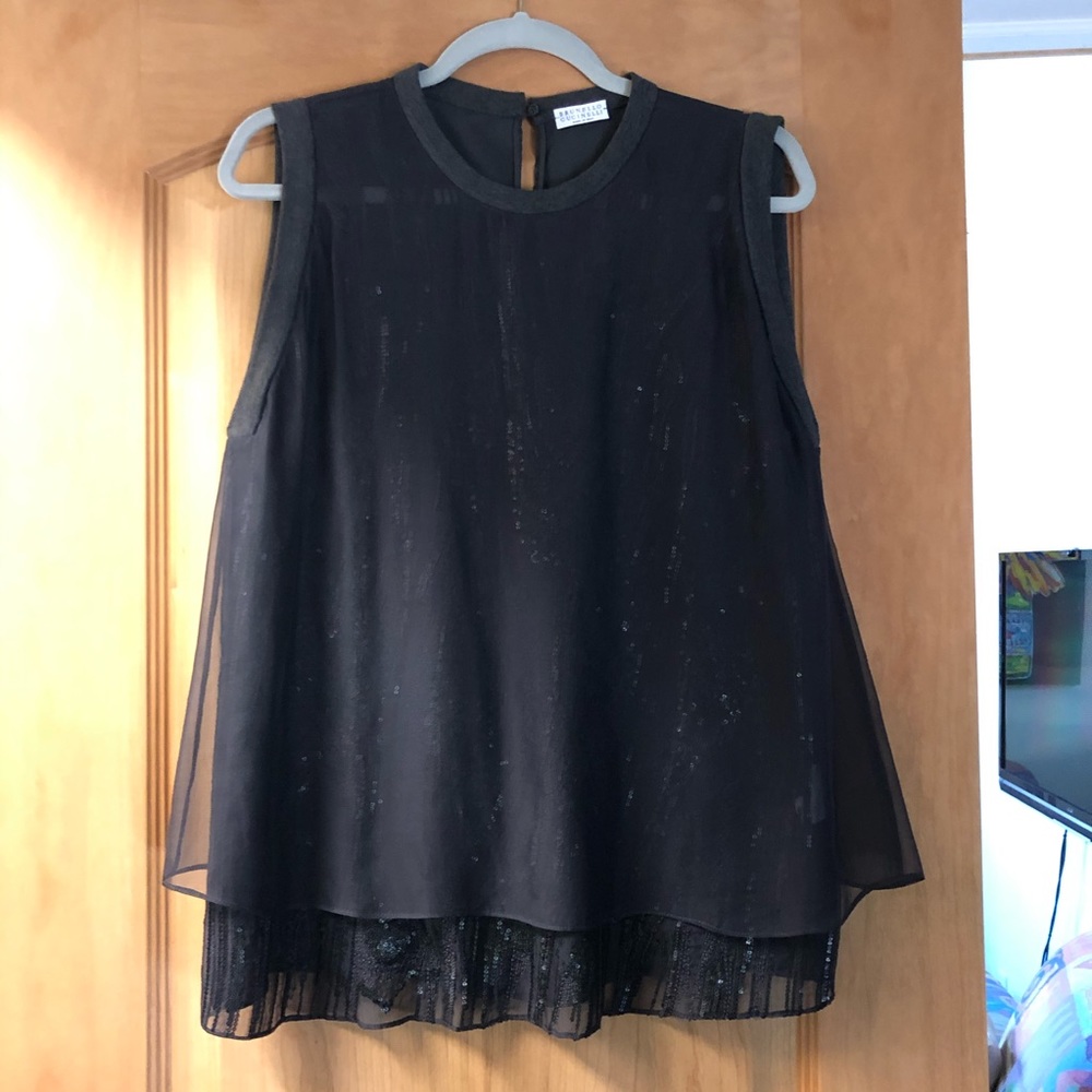 Brunello Cucinelli Sleeveless sequined